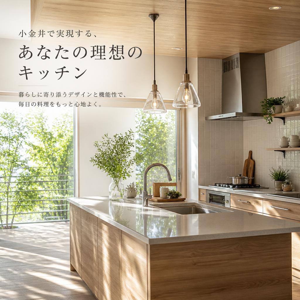 小金井で実現する、あなたの理想のキッチン