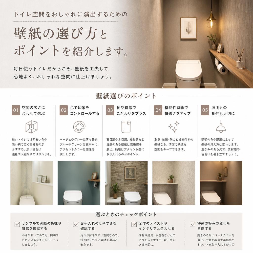 4. デザイン性と機能性を両立する壁紙選び