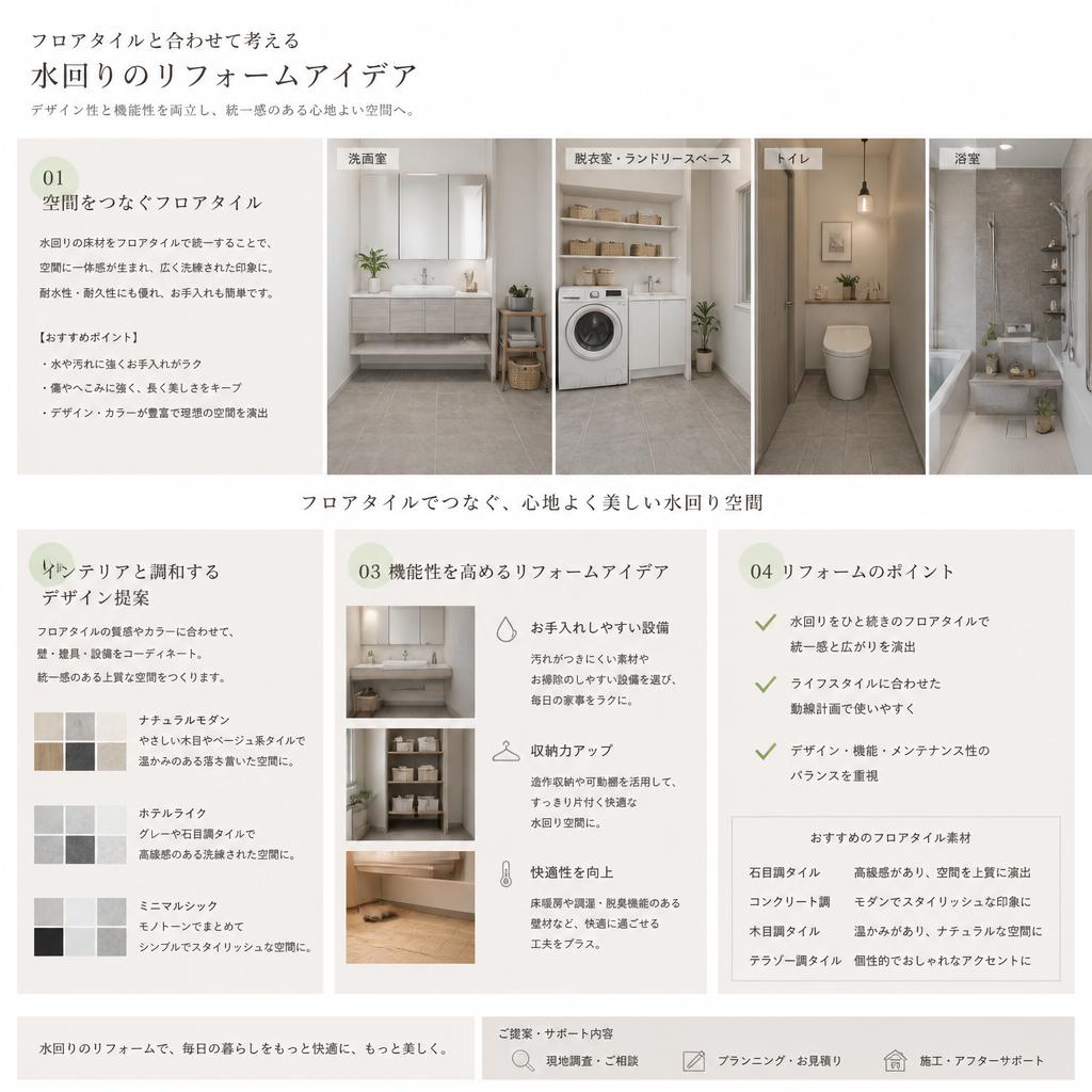4. 理想の水回りを実現するために