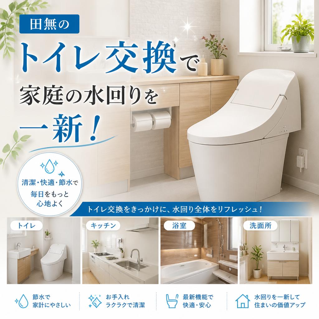 田無のトイレ交換で家庭の水回りを一新！