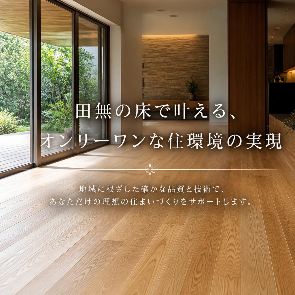 田無の床で叶える、オンリーワンな住環境の実現