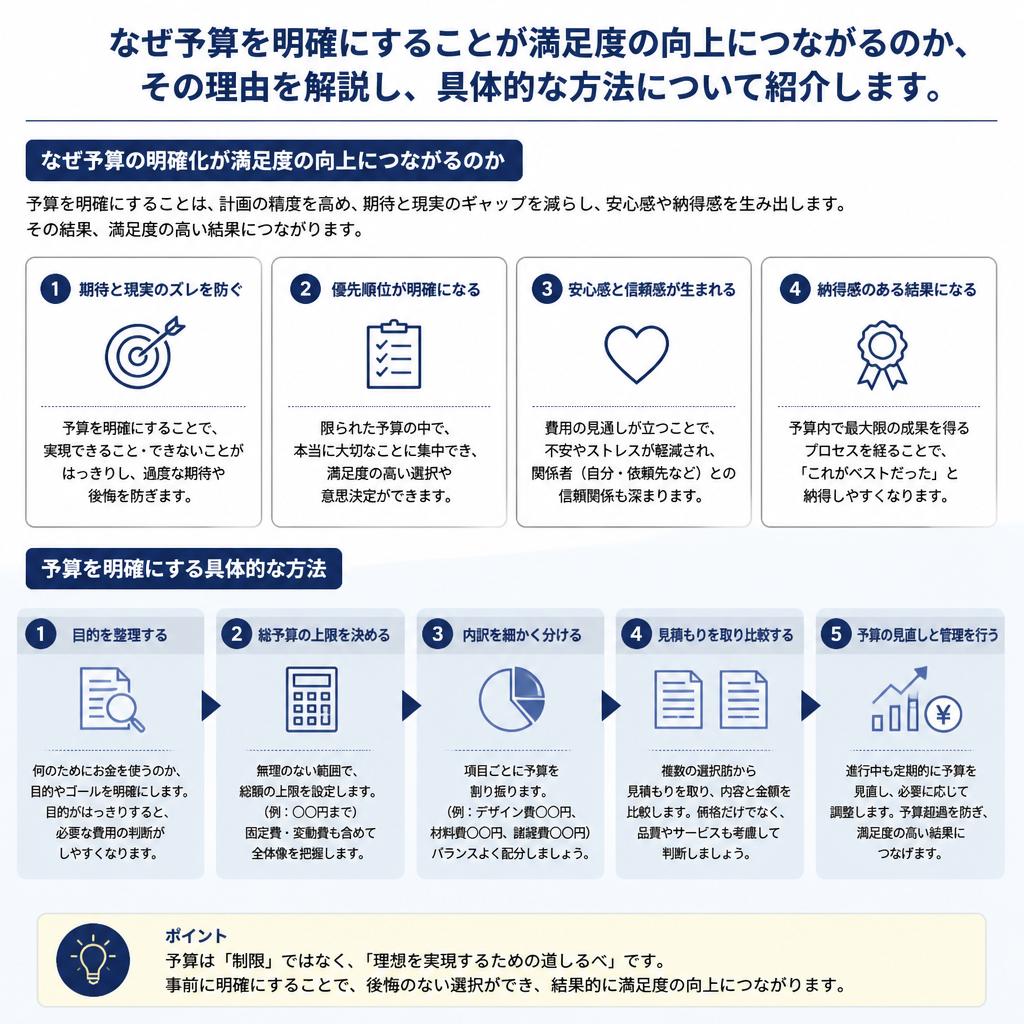 リフォームにおける予算設定の重要性