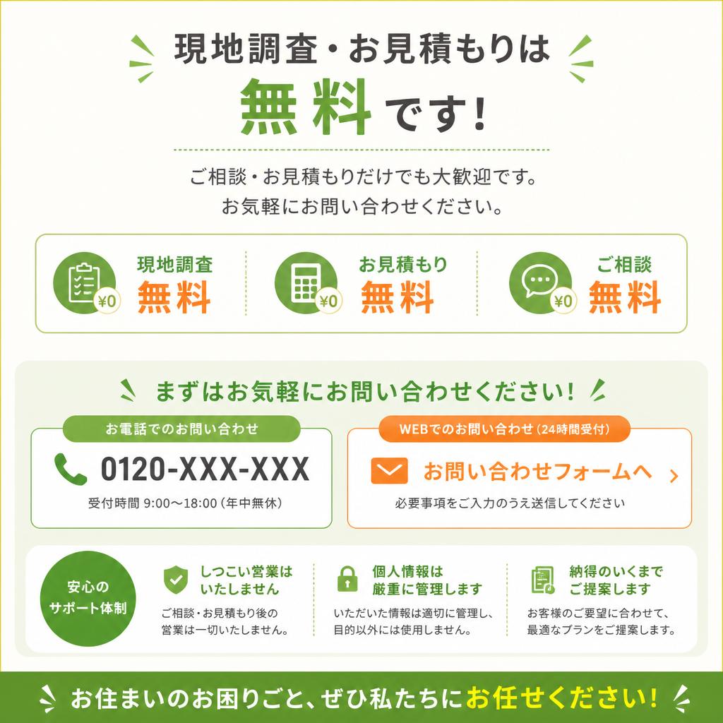7. 今すぐ無料相談をお申し込み！